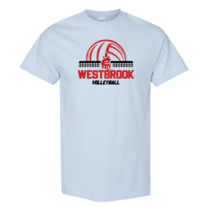 Light Blue Volleyball Tee  - Official Practice tee