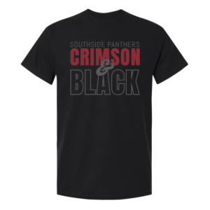 Crimson & Black Tee