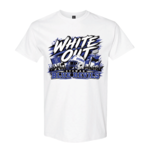 White Out Night Tee