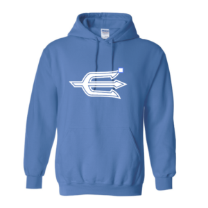 Blue Pitchfork Hoodie