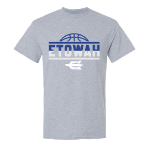 Etowah Basketball - Grey Tee
