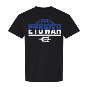 Etowah Basketball - Black Tee