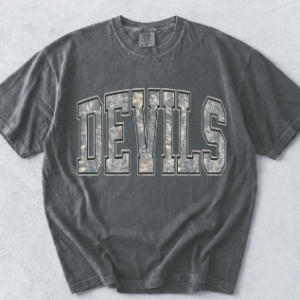 Devils Camo Comfort Color Tee